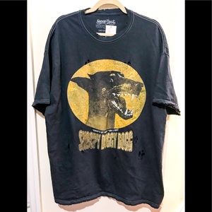 Urban Outfitters Snoop Dogg destroyed shirt NWT